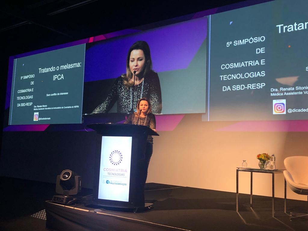 Palestrante 5º Simpósio de Cosmiatria